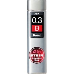 Pentel AinStein lead refill B Grey