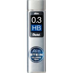 Pentel AinStein mine HB Gris