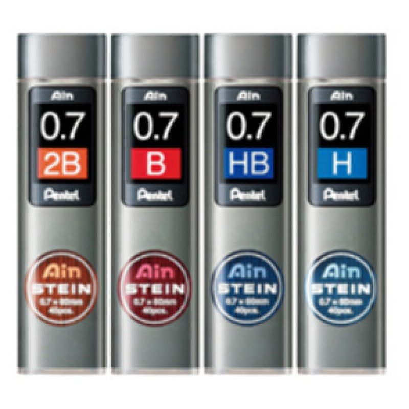 Pentel Mines fines pour porte-mines AIN STEIN C277,dureté 2B