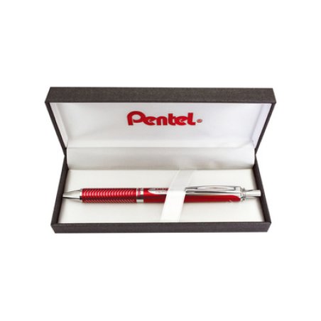 Pentel roller encre gel EnerGel Sterling BL407, bleu