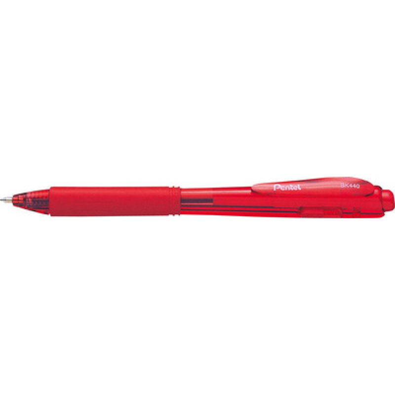 Pentel Stylo à bille rétractable BK440, bleu