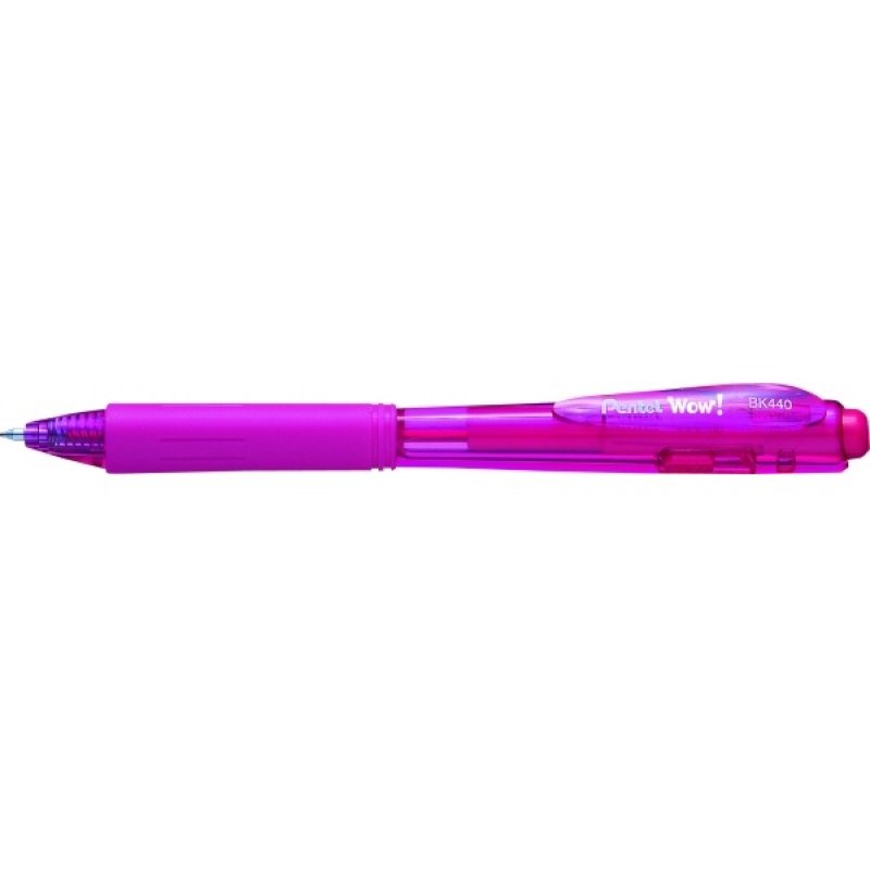 Pentel BK440-P ballpoint pen Pink 12 pc(s)