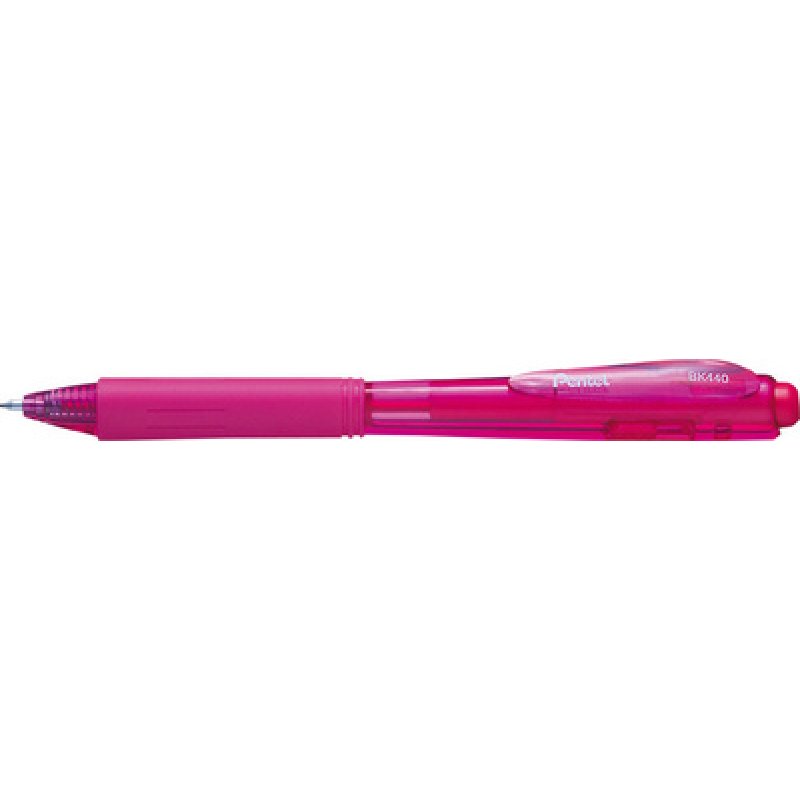 Pentel stylo à bille rétractable BK440, violet