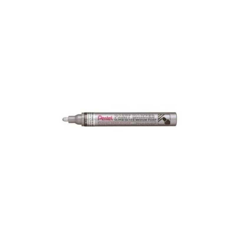 Pentel MMP10-Z paint marker Silver 12 pc(s)