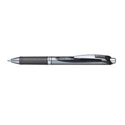 Pentel BL80-AX stylo roller Stylo à bille retractable avec clip Noir 1 pièce(s)