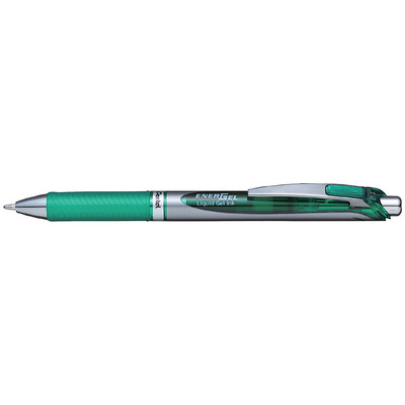 Pentel Liquid stylo roller à encre gel Energel BL80, vert
