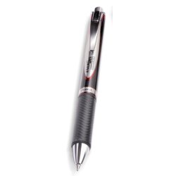 Pentel Stylo roller Liquid Gel EnerGel Document, rouge