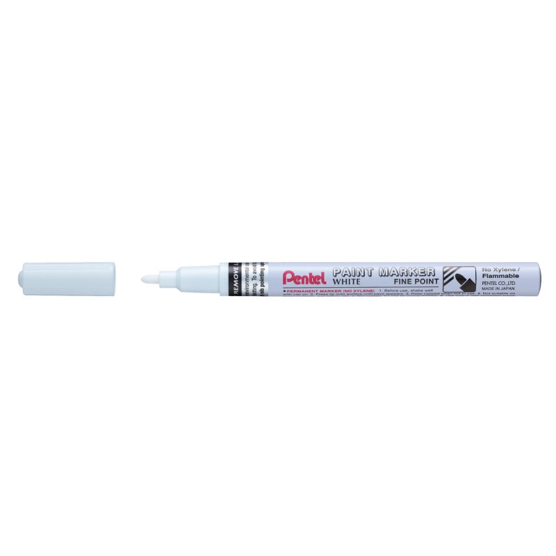 Pentel Marqueur laque PAINT MARKER MSP10, blanc