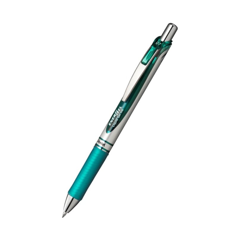 Pentel EnerGel Xm Stylos rétractables à encre gel Turquoise 1 pièce(s)