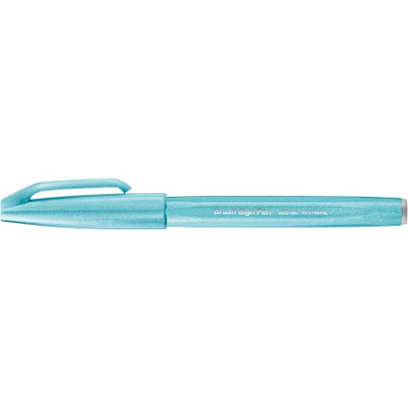 PentelArts Stylo feutre Brush Sign Pen SES 15, bleu pastel
