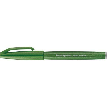 Pentel Brush Sign stylo-feutre Fin Vert 1 pièce(s)