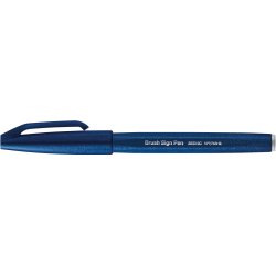 PentelArts Stylo feutre Brush Sign Pen SES 15, bleu nuit