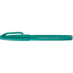 Pentel Brush Sign stylo-feutre Fin Turquoise 1 pièce(s)