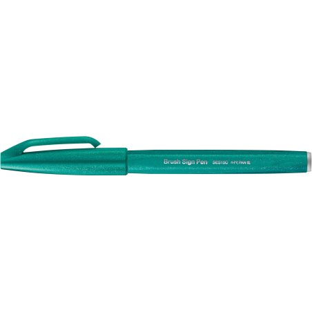 PentelArts Stylo feutre Brush Sign Pen SES 15, turquoise