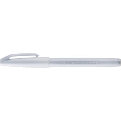 PentelArts Stylo feutre Brush Sign Pen SES 15, gris clair