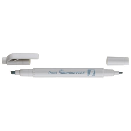 Pentel Surligneur Illumina Flex Pastel, gris pastel