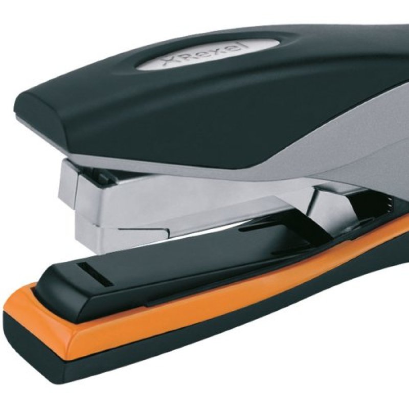 Rexel Optima 40 Low Force Stapler Silver/Black