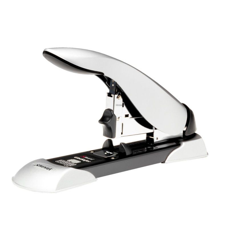 Rexel Gladiator Heavy Duty Stapler Silver/Black