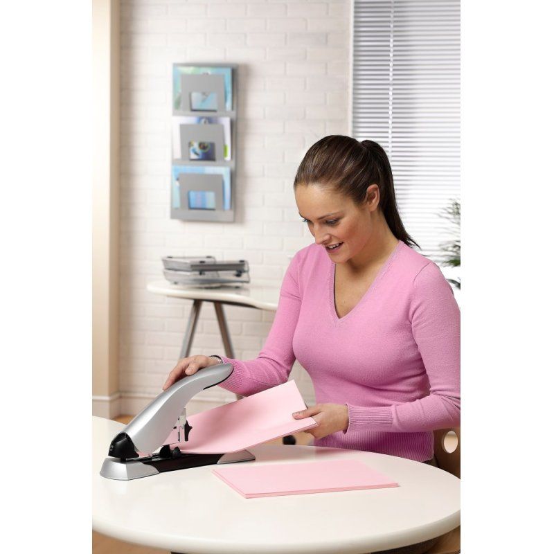 Rexel Gladiator Heavy Duty Stapler Silver/Black