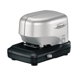 Rexel Agrafeuse électrique Stella 30, argent/noir