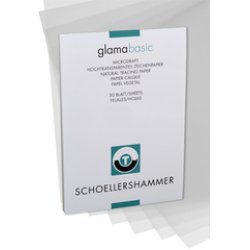 SCHÖLLERSHAMMER Bloc papier calque, A3, 90 g/m2