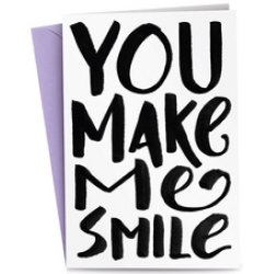 RÖMERTURM Carte de voeux "YOU make me SMILE"