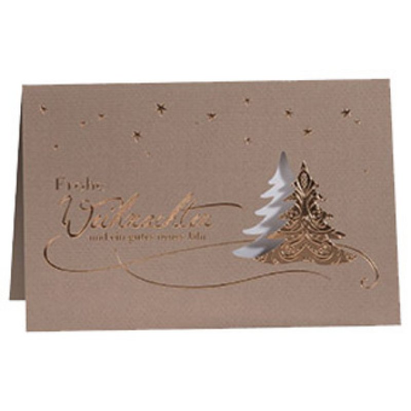 RÖMERTURM Weihnachtskarte "Kupferglanz"