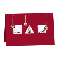 RÖMERTURM Carte de Noël "Blanc sapin"