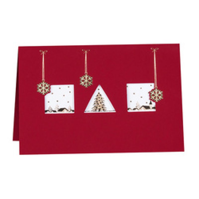 RÖMERTURM Carte de Noël "Blanc sapin"