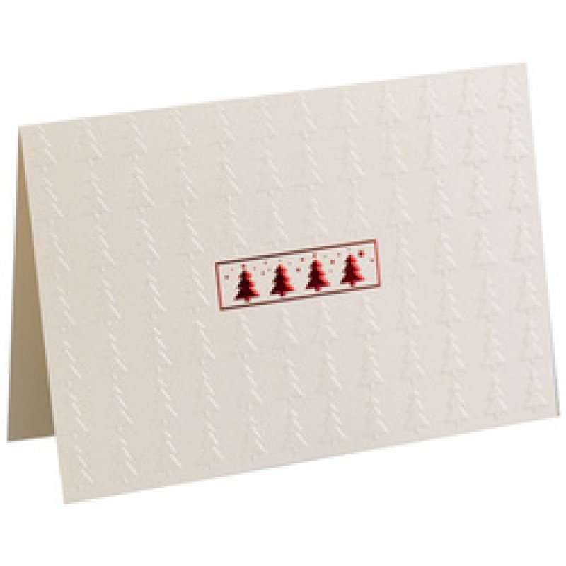 RÖMERTURM Carte de Noël "Blanc sapin"