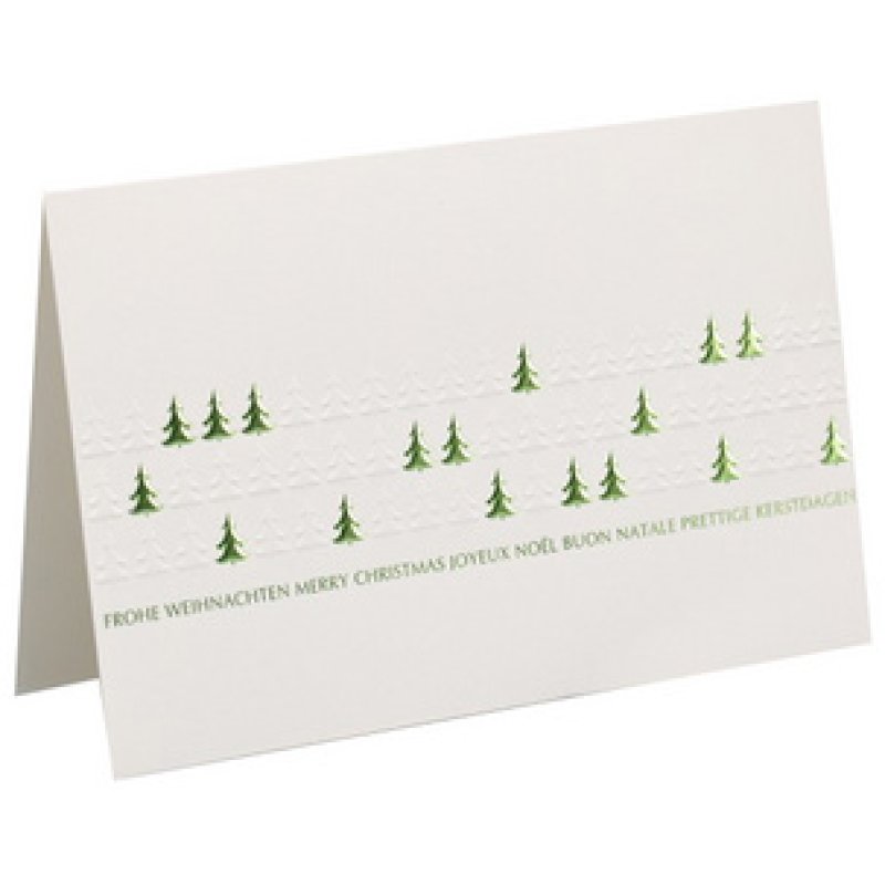 RÖMERTURM Carte de Noël "Noël doré"