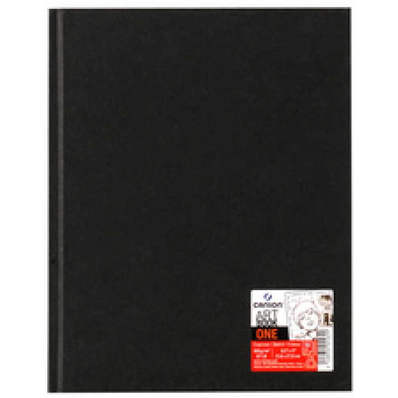 CANSON Carnet de dessin ARTBOOK ONE, 102 x 152 mm, noir
