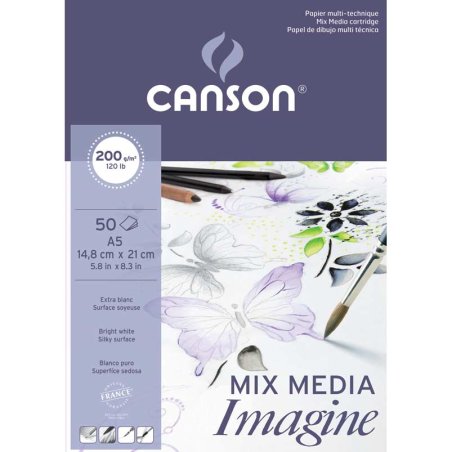 Canson Imagine papier d'art 25 feuilles