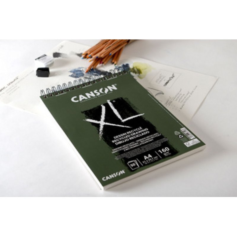 CANSON Bloc croquis et études "XL DESSIN RECYCLE", A5