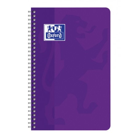 Oxford Carnet reliure intégrale, 110 x 170 mm, quadrillé 5x5