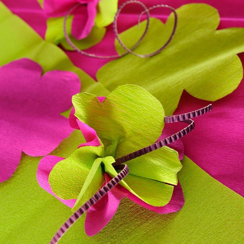 CANSON Rouleau de papier crépon, 32 g/m2, vert franc