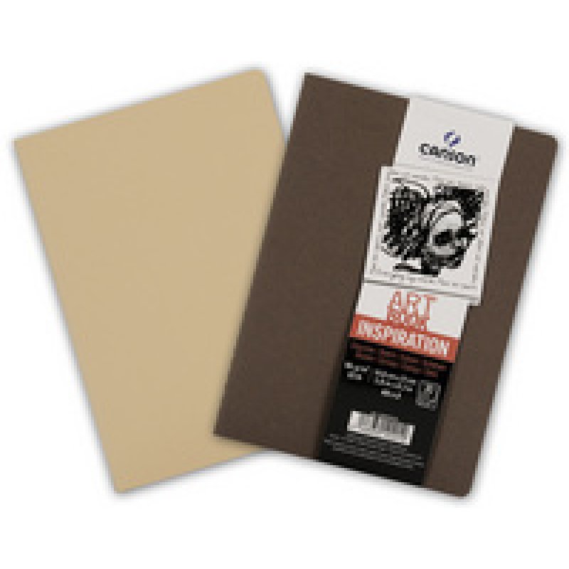 CANSON Carnet esquisse Art Book Inspiration, A4, marron /