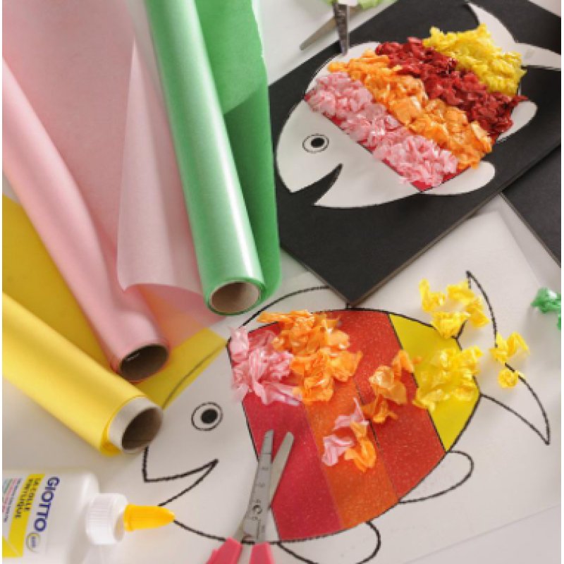 CANSON Papier de soie, 0,5 x 5,0 m, 20 g/m, rose bonbon