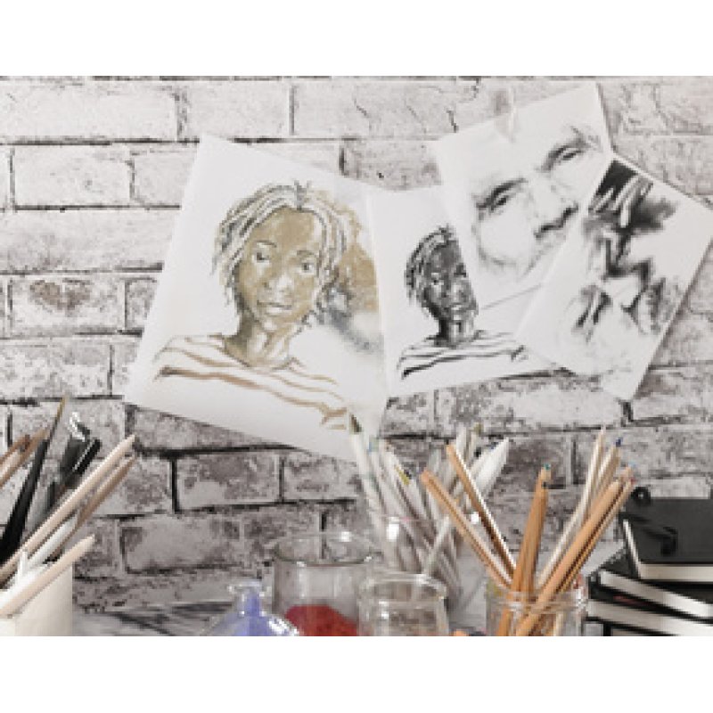 CANSON Bloc papier à dessin "Ingres Vidalon", 240 x 320 mm