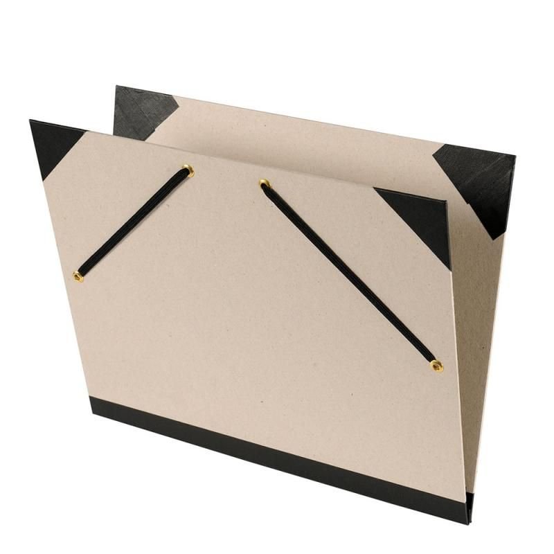 Canson C20000313000 pochette à dessins Noir, Gris Papier