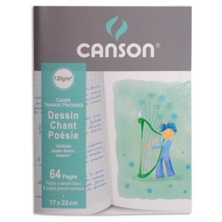 Canson C200005671 bloc-notes 64 feuilles Multicolore