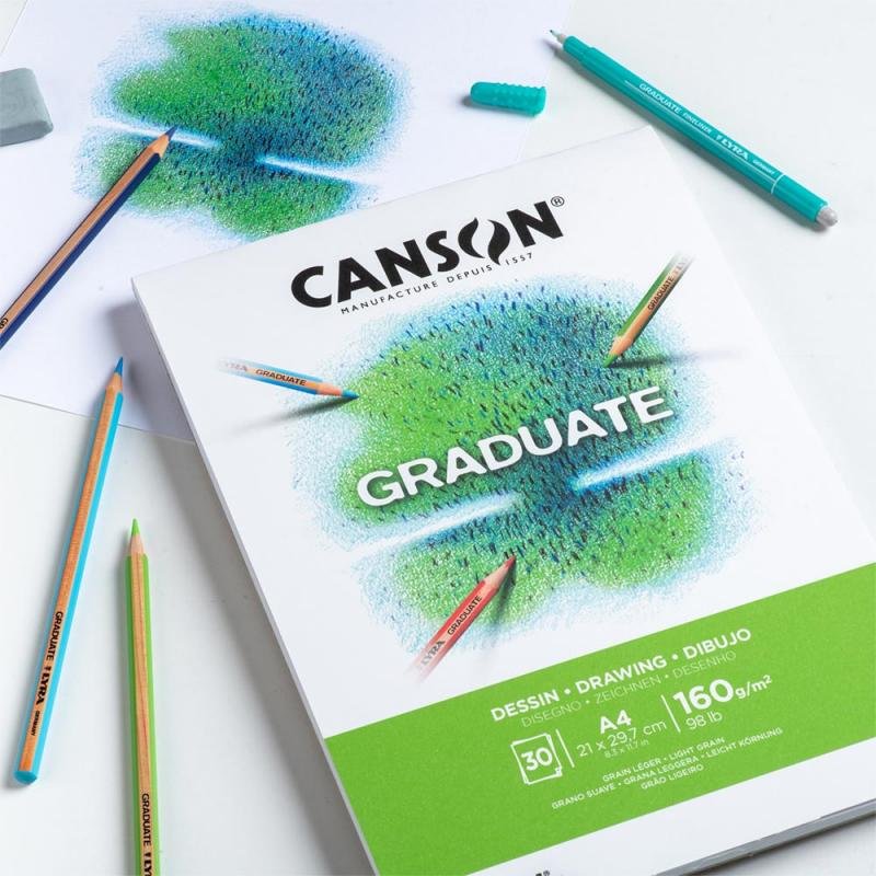 Canson Graduate papier d'art 30 feuilles