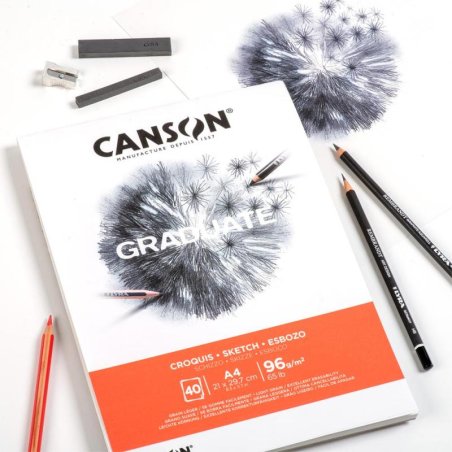 Canson Graduate papier d'art 40 feuilles