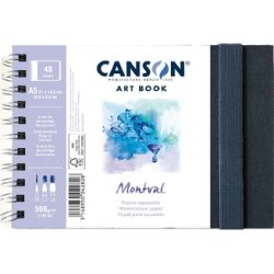 CANSON Carnet de dessin ART BOOK Montval, 200 x 200 mm