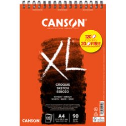 CANSON Bloc croquis et esquisse XL CROQUIS Promo, A5