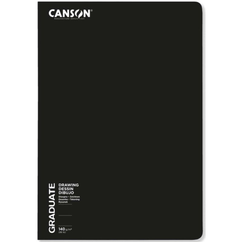 CANSON Carnet de croquis GRADUATE DRAWING, 105 x 148 mm