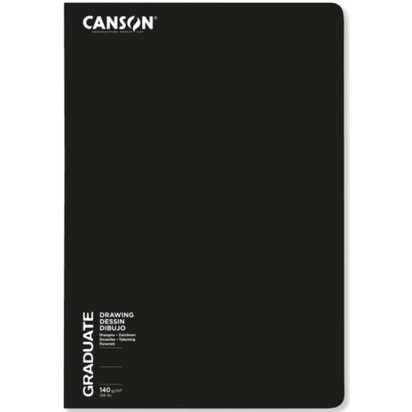 CANSON Carnet de croquis GRADUATE DRAWING, 297 x 420 mm