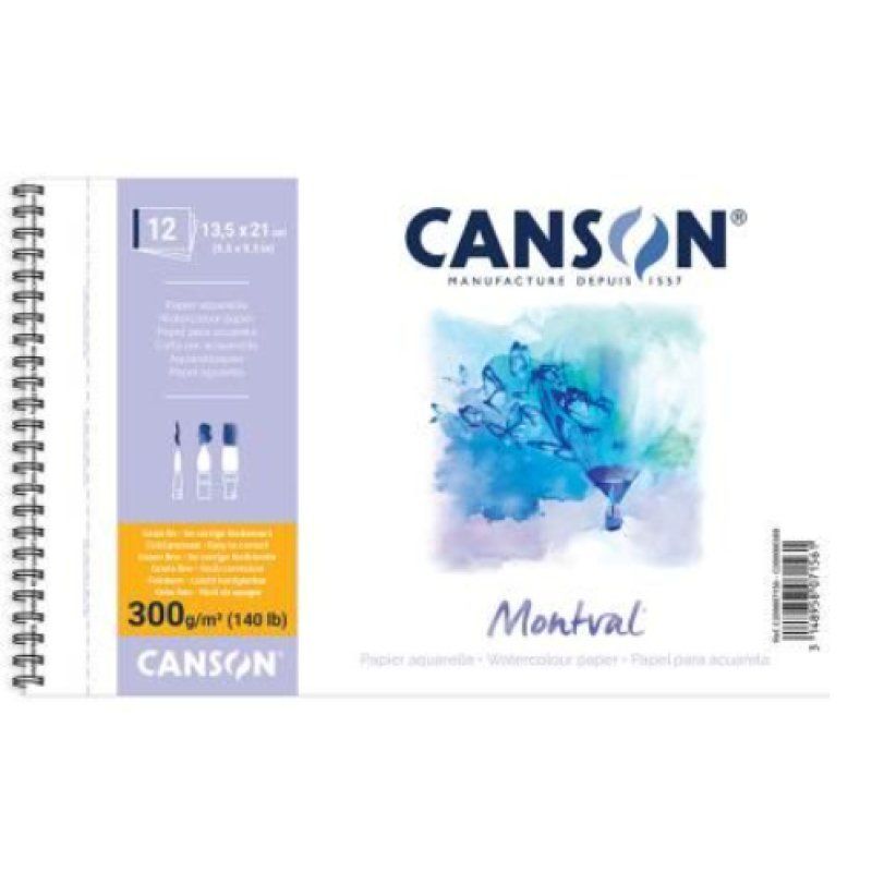 Canson Montval papier d'art 12 feuilles