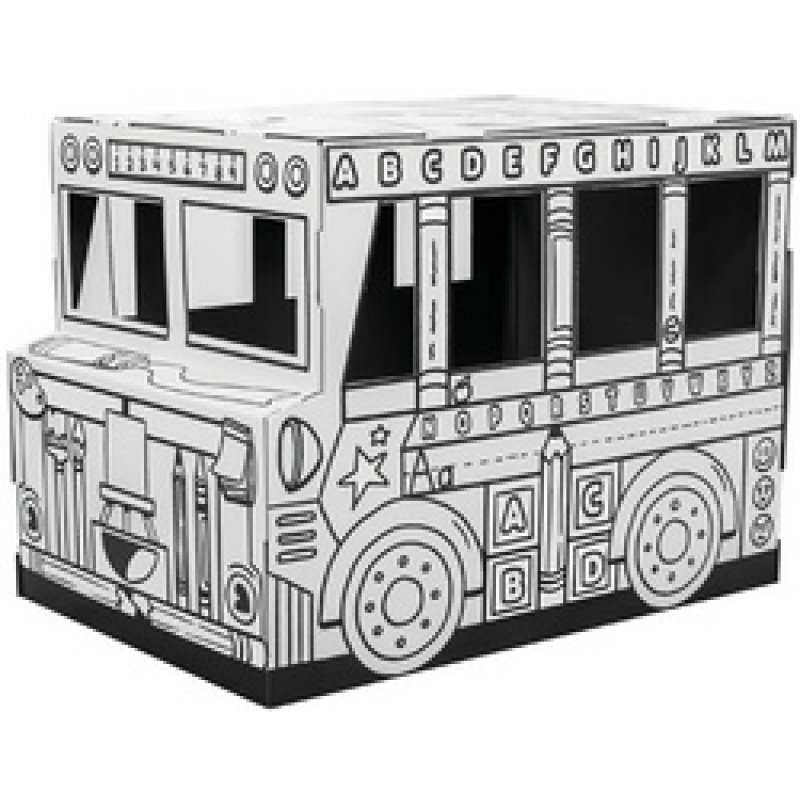 Fellowes Bus de jeu en carton ondulé