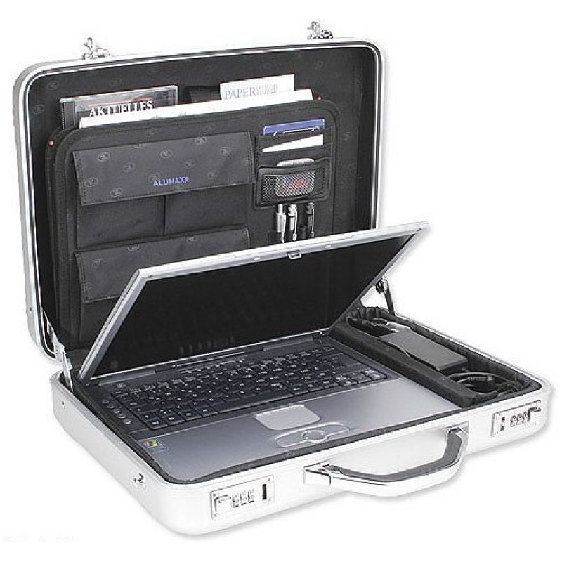Alumaxx Mercato Briefcase Silver